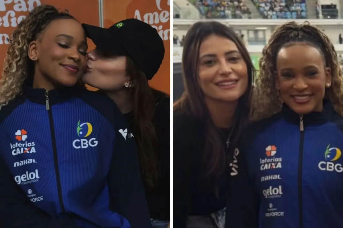 Assessoria de Rebeca Andrade se pronuncia após rumores de namoro
