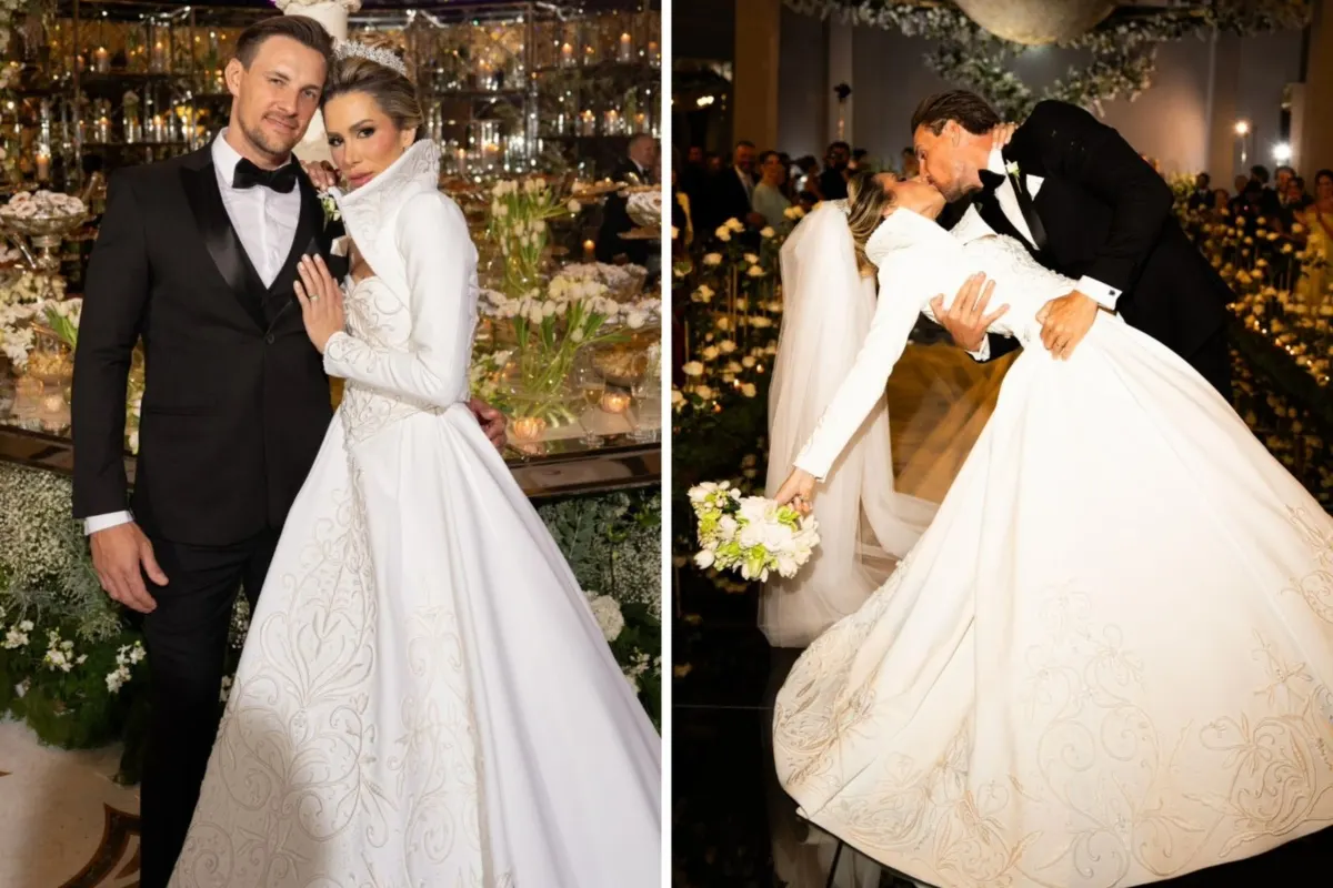 Diego, galã do BBB 19, celebra casamento luxuoso com influenciadora